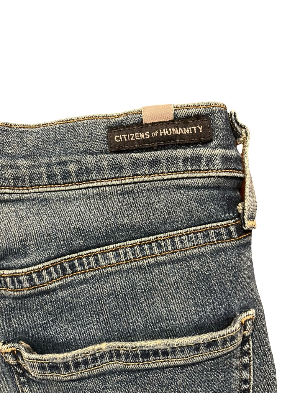 Citizens of Humanity Harlow High Rise Slim Jeans 26 Straight Leg Premium Denim - Picture 12 of 13
